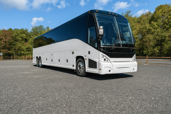 Roseville Coach Bus Service 56 Passenger Charter Bus