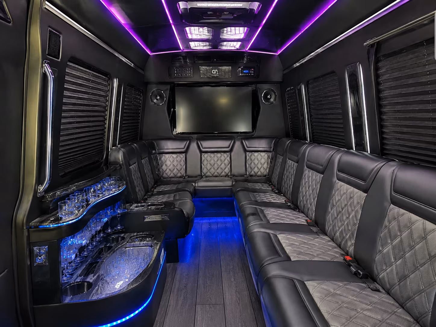 bus rentals for club shows and live music venues around roseville