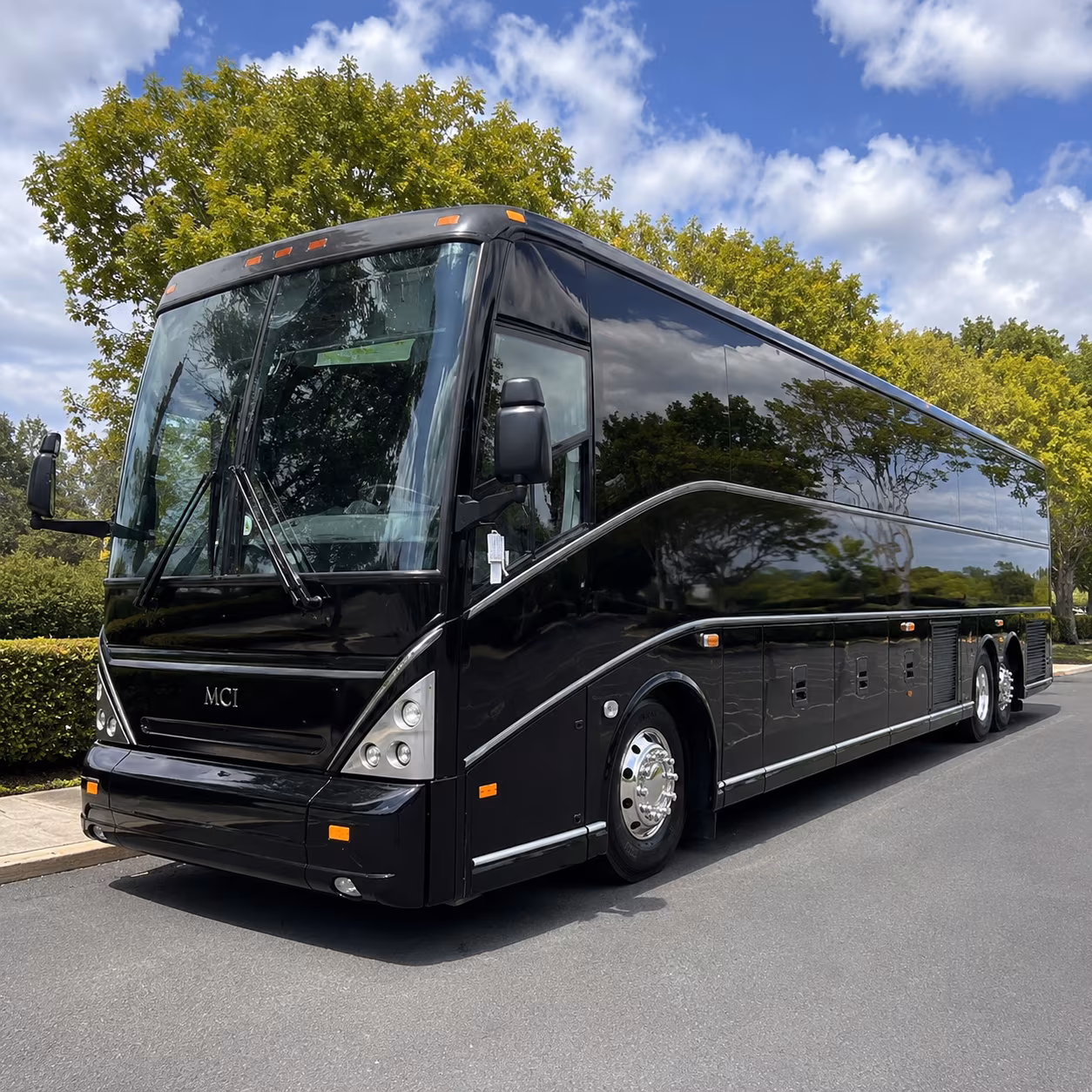 charter bus rentals for federal agency events and conferences near roseville