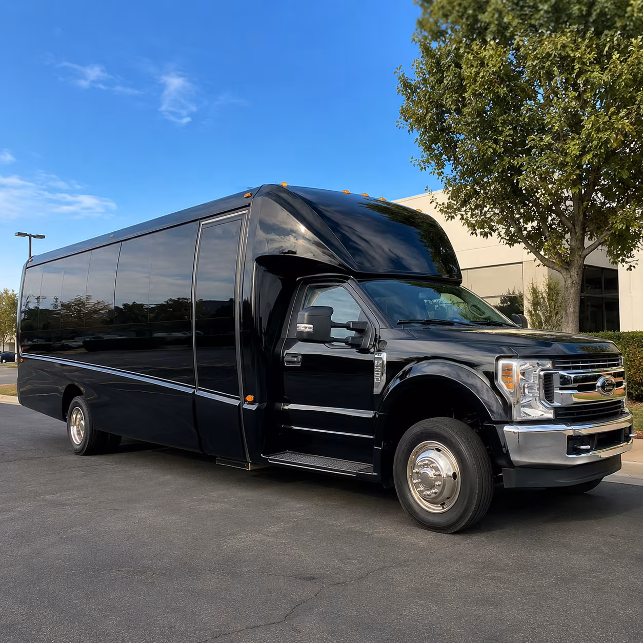 charter buses for large roseville prom groups heading out together