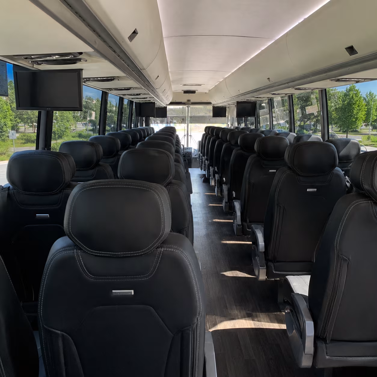 charter buses for roseville high school and career technical field trips