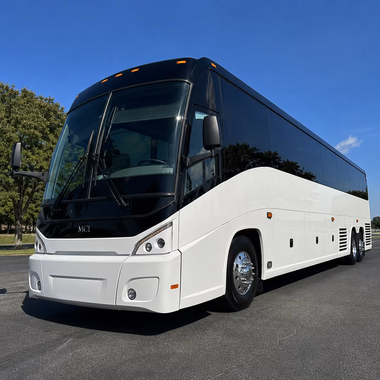 roseville bus rental service area