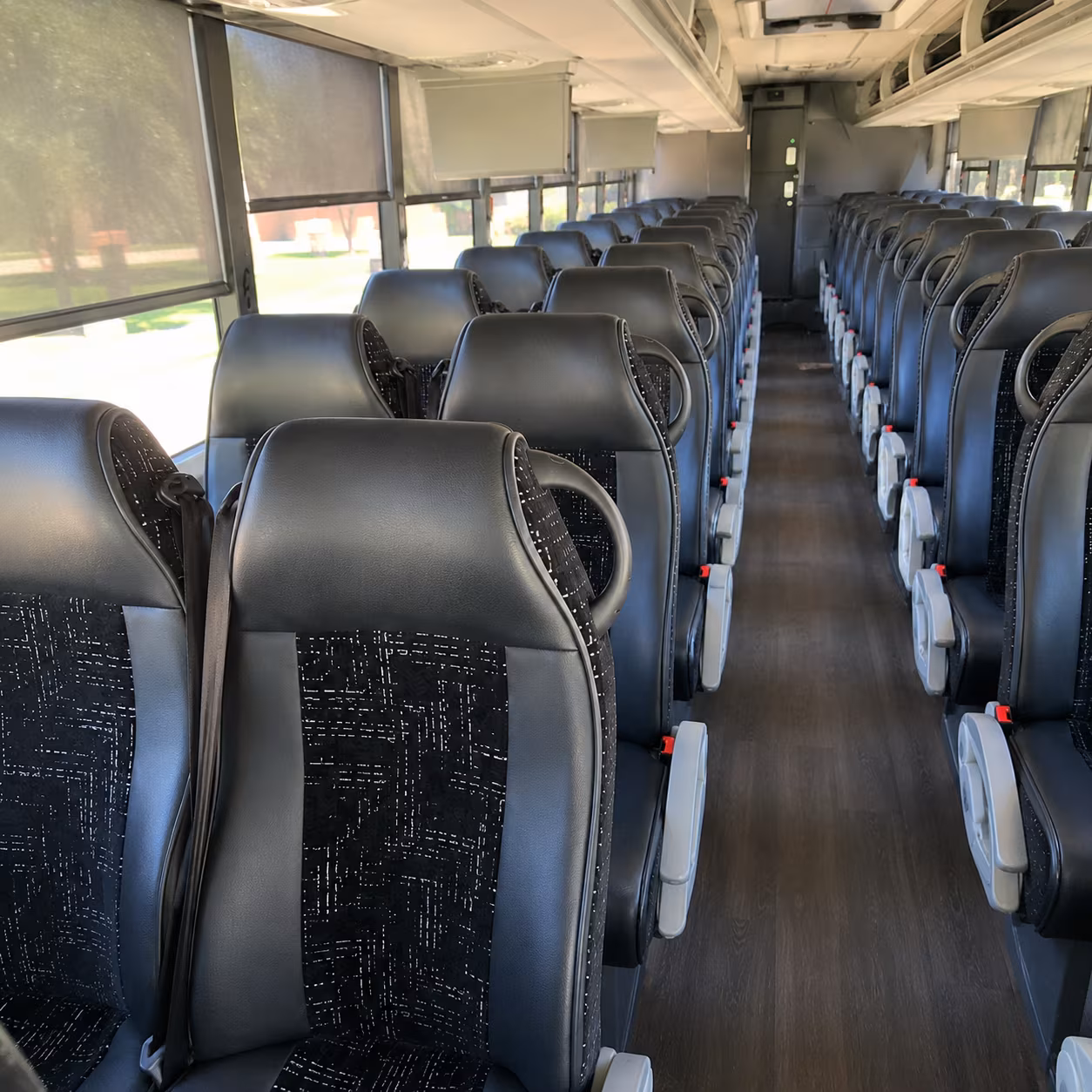 roseville religious group transportation onboard seating
