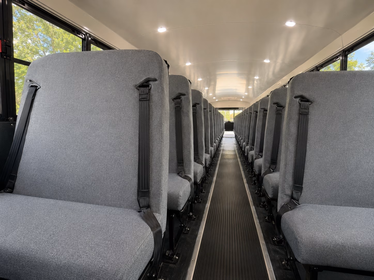 roseville school bus inside