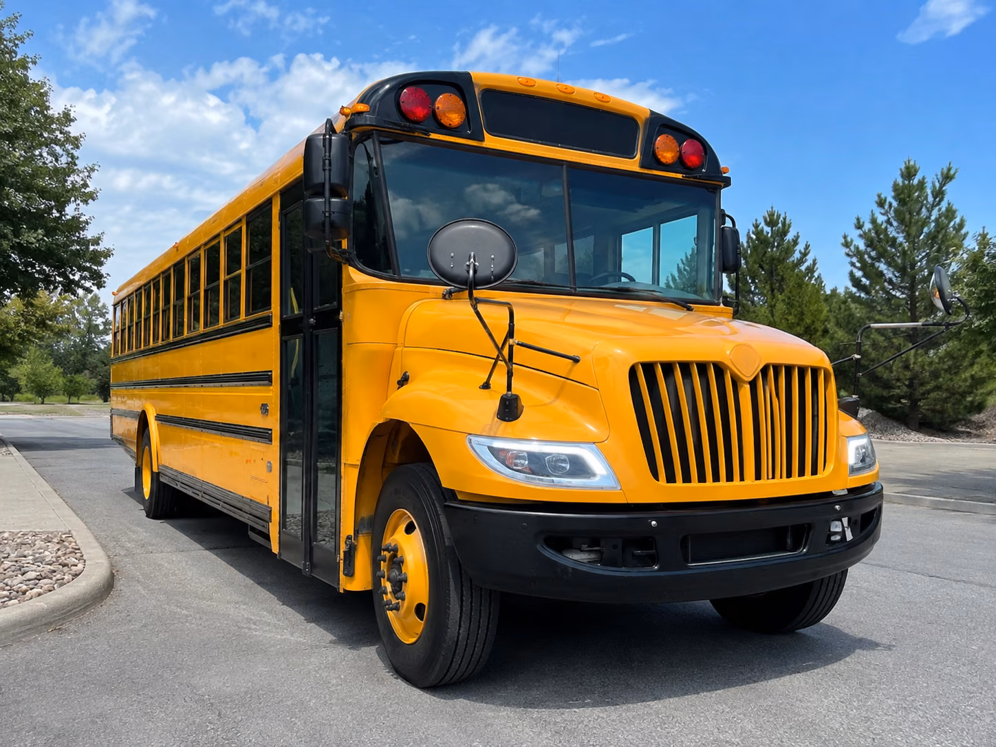 roseville school bus