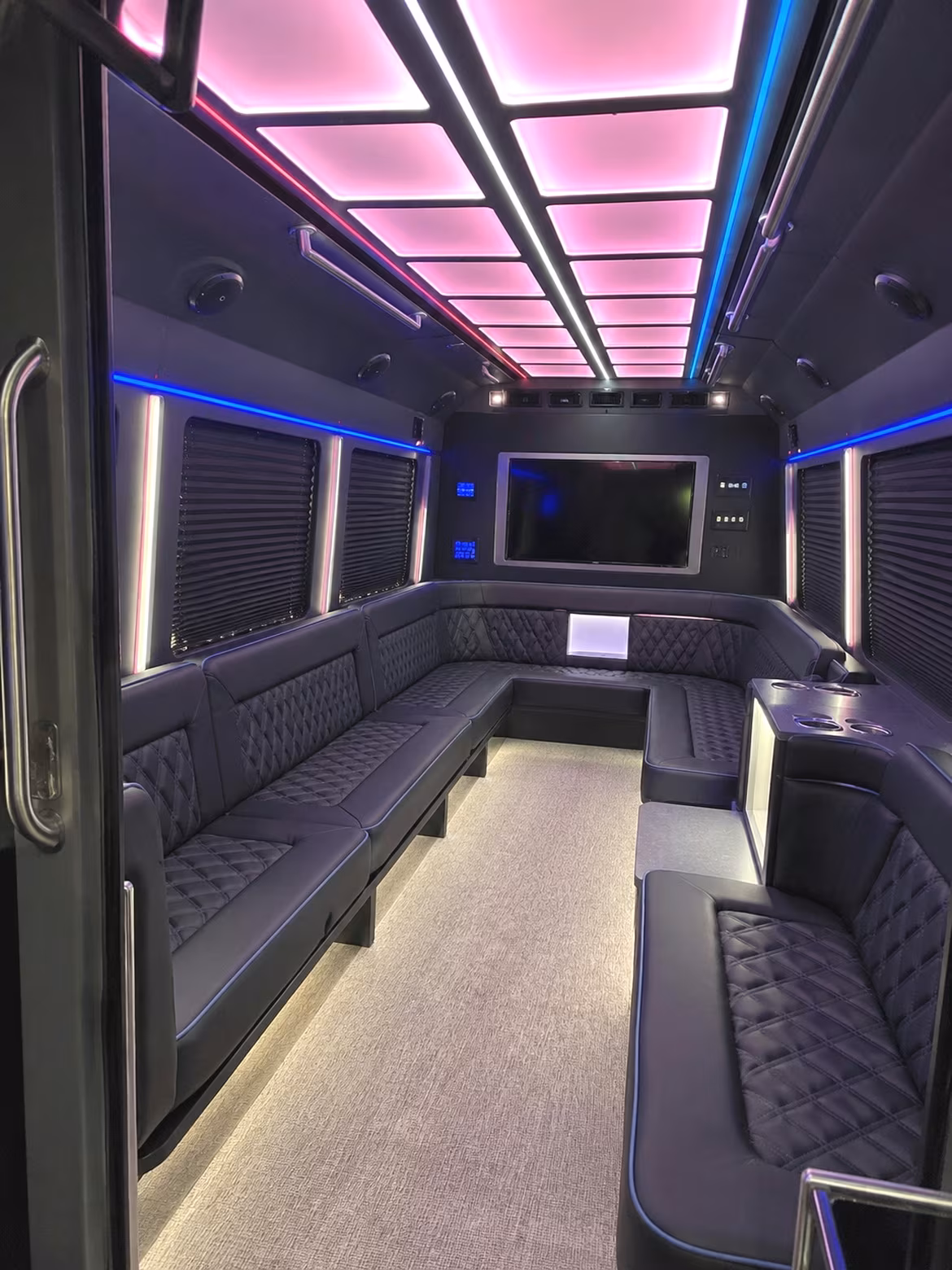 roseville sporting event party bus rental