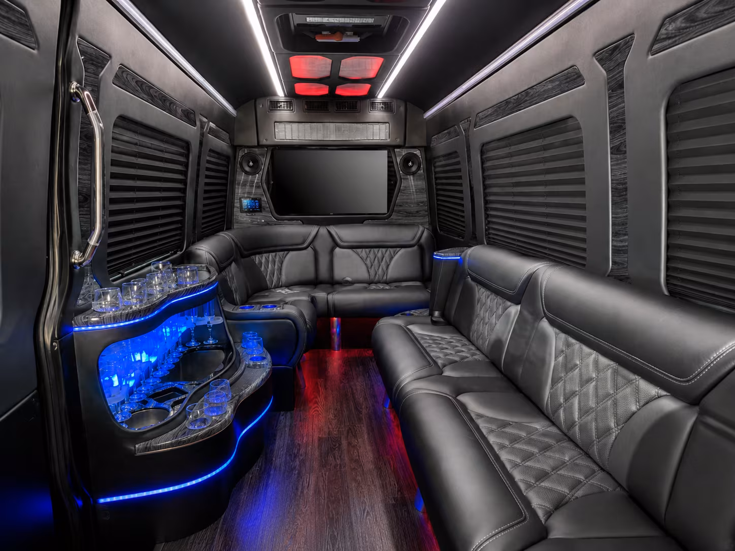 roseville sprinter limousine interior