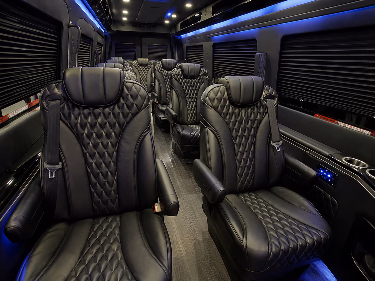 roseville sprinter van with driver inside