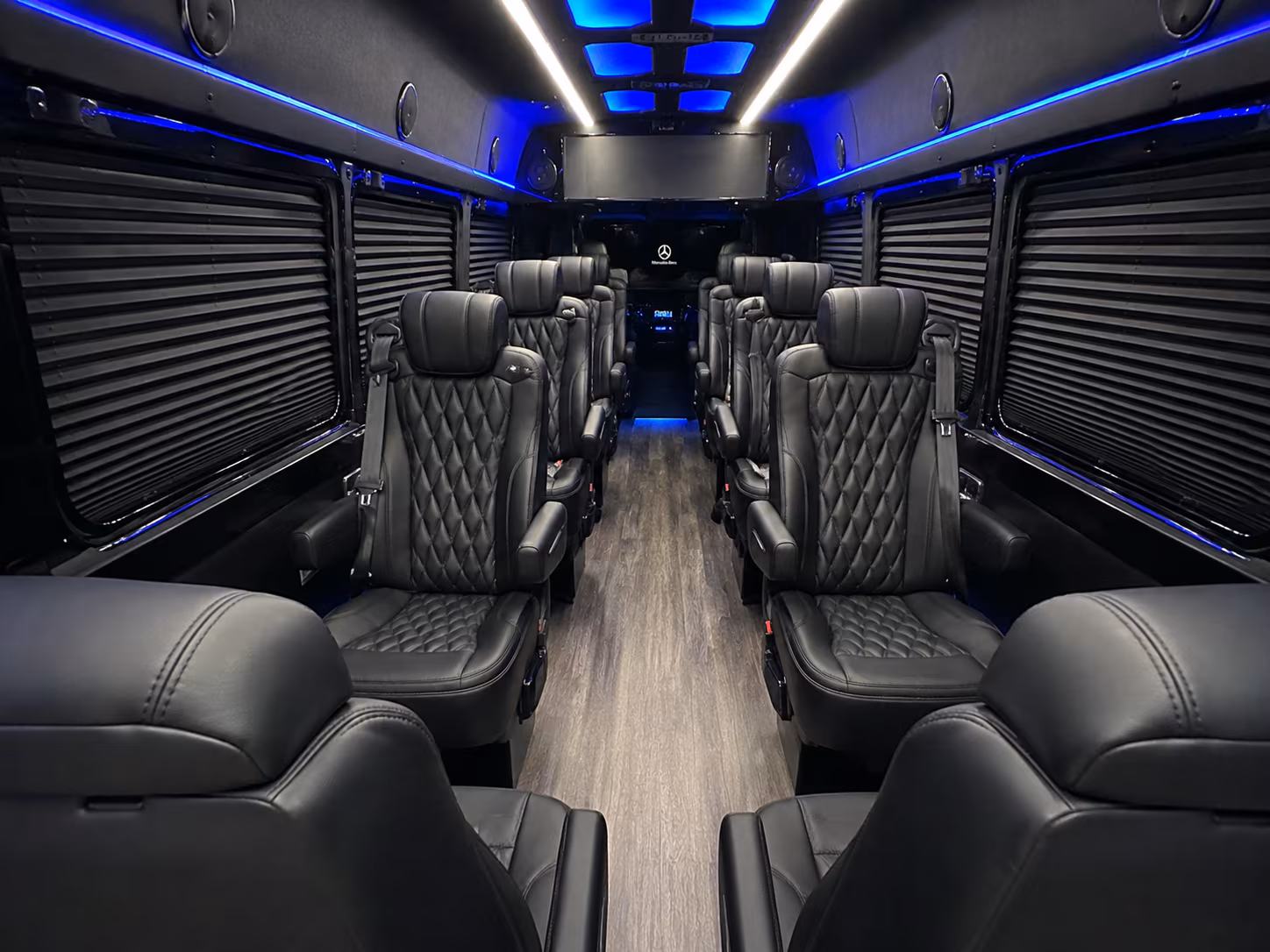 roseville sprinter van with driver interior