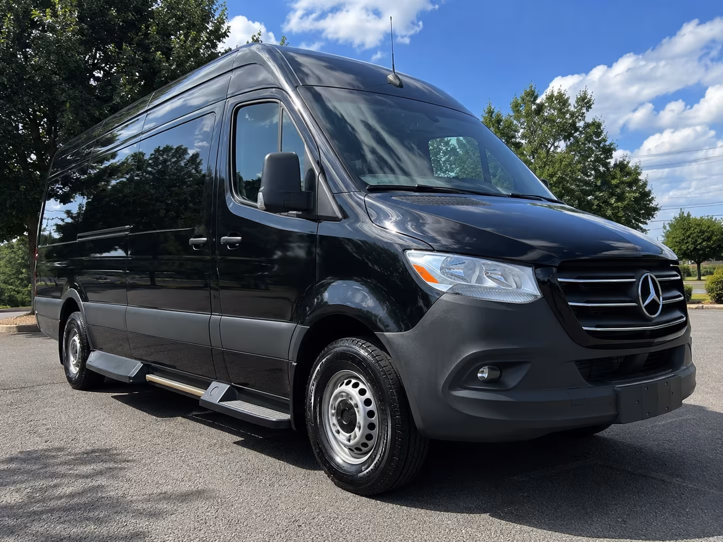 roseville sprinter van with driver