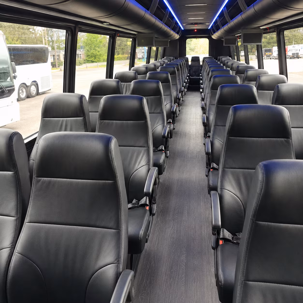 wedding guest shuttle buses between roseville hotels and venues